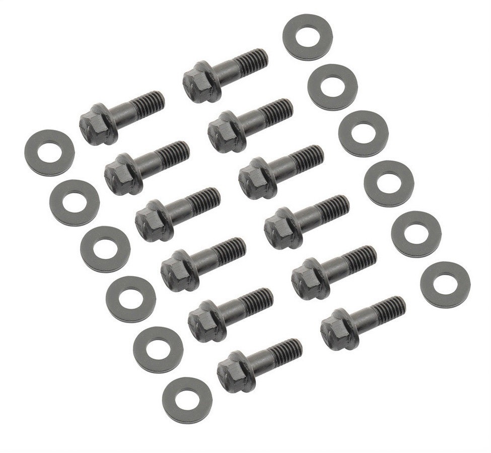 Mr. Gasket Intake Manifold Bolt Kit Small Block Chevy Mopar Hex Head Steel