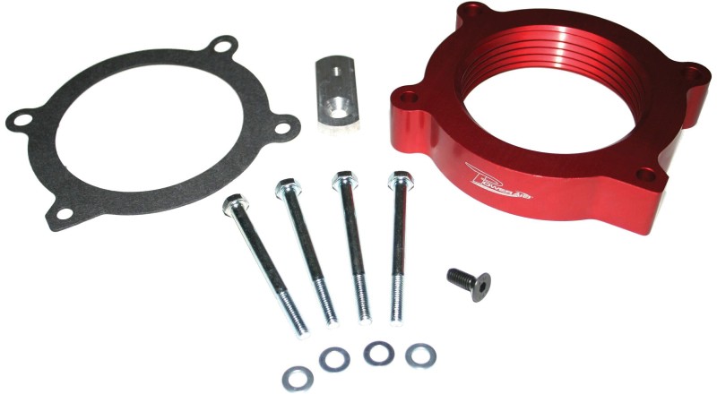 Airaid PowerAid Throttle Body Spacer Red Billet Aluminum for Chevy GMC 6.2L