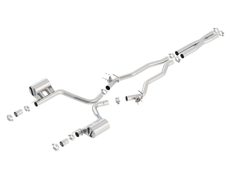 Borla ATAK Cat Back Exhaust for Dodge Charger 6.4L SRT 392 2015-2022 140675