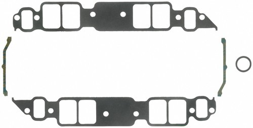 Fel-Pro Intake Manifold Gasket Rect Port 1.82x2.54 for Big Block Chevy 1275