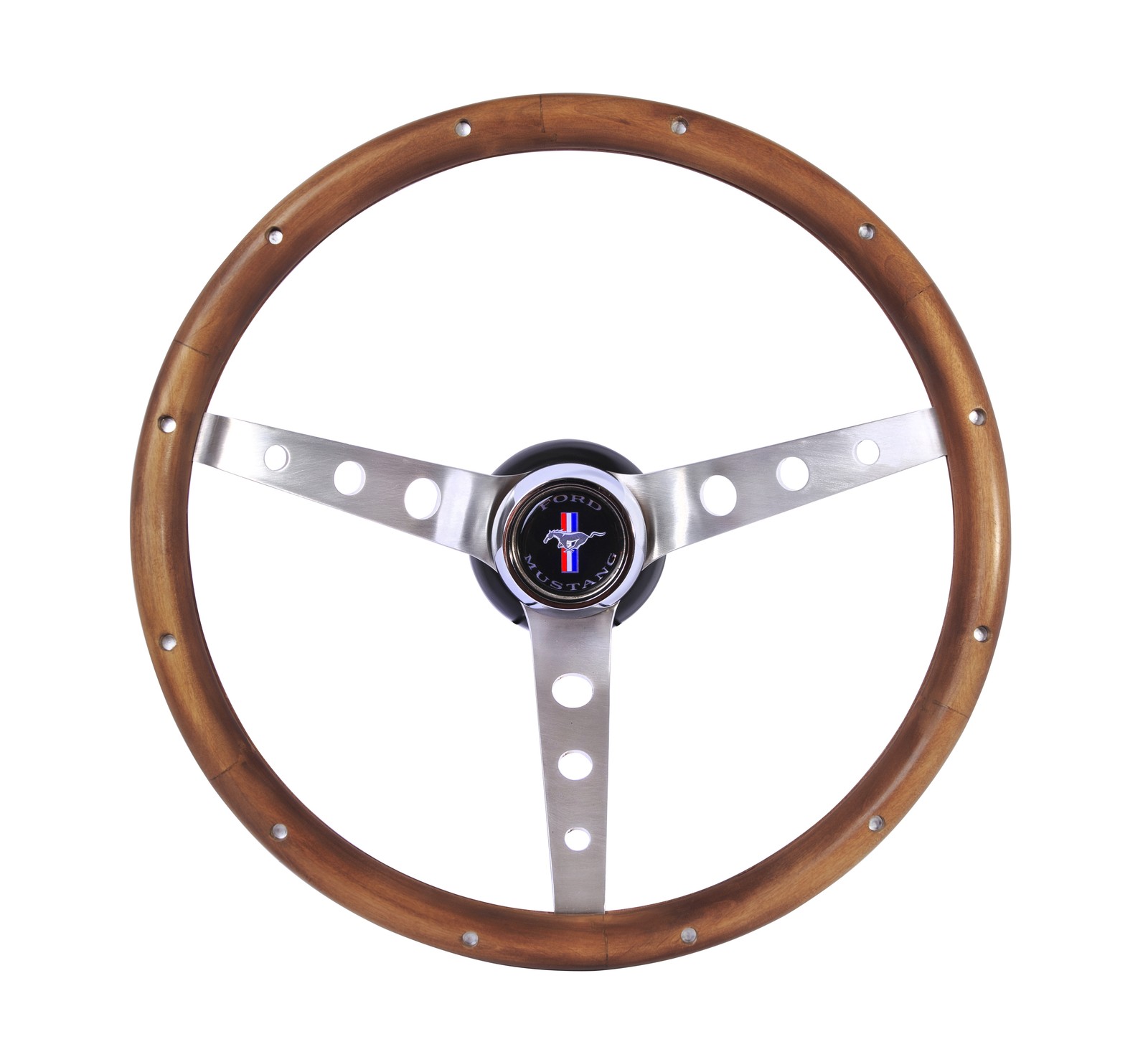 15in Walnut For Mustang Wheel