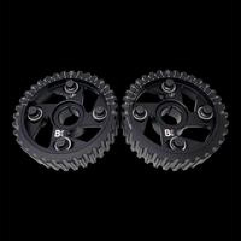 Brian Crower Honda B Series Black Adjustable Cam Gears Pair BC8801B