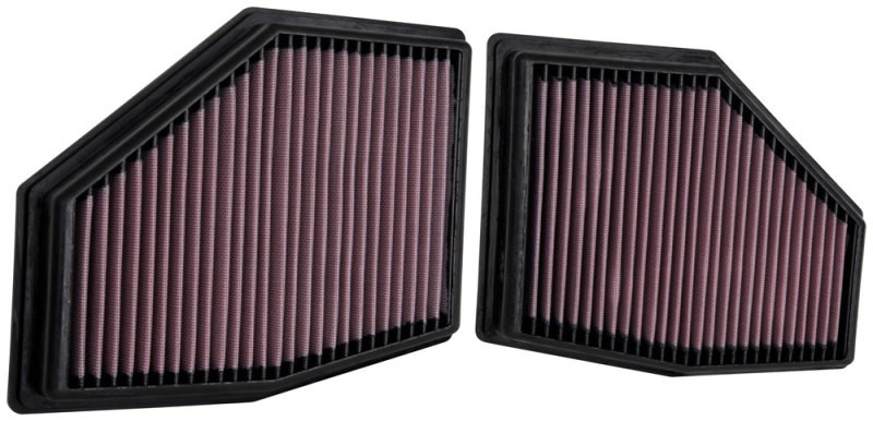 K&N 33-3155 High Flow Replacement Air Filter for BMW M550i M850i xDrive2020-2022