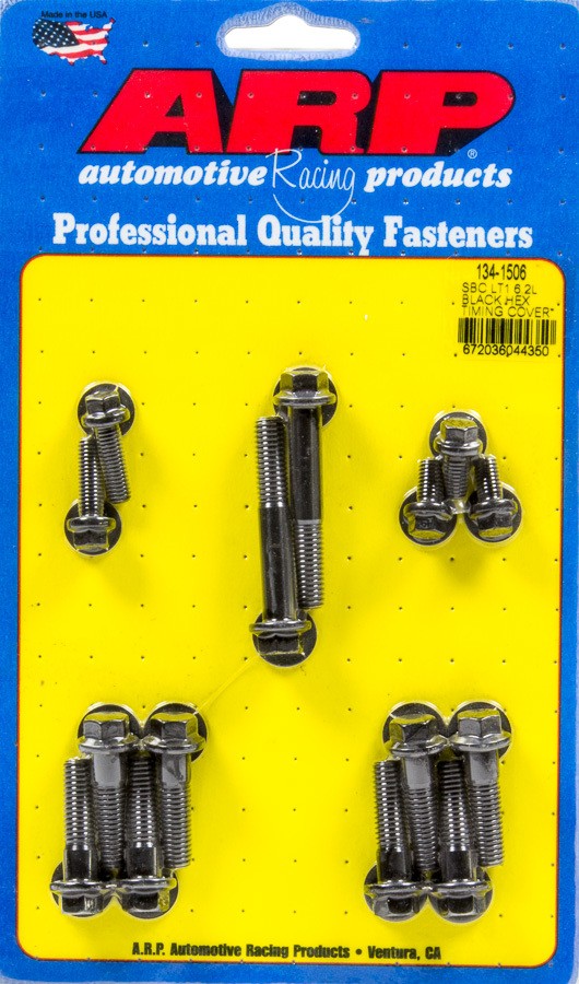 ARP Timing Cover Bolt Kit Hex Head Chromoly for GM LT Series 6.2L