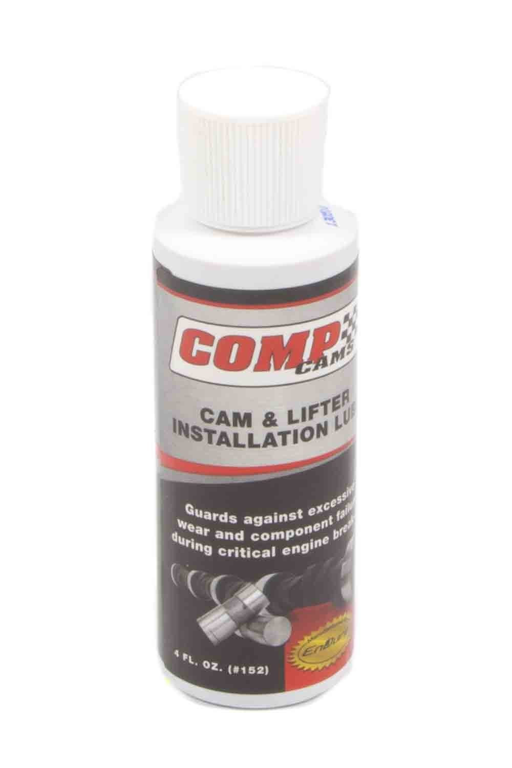 Comp Cams Cam Installation Lube 4 Oz Bottle Smooth Camshaft Assembly Lubricant