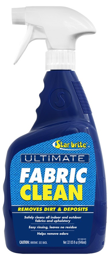 Star Brite Ultimate Fabric Clean 32oz Spray  Marine Boat Upholstery Cleaner
