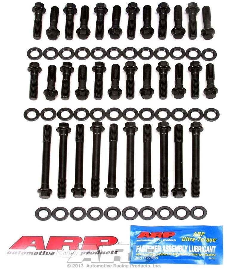 ARP GM LS-Series Cylinder Head Stud Kit Chromoly Black Oxide with 12pt Nuts