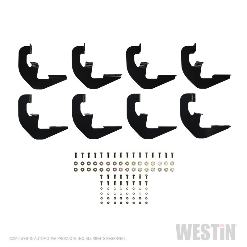 Westin 27-2255 Double Cab Running Board Mount Kit Chevy Silverado GMC Sierra