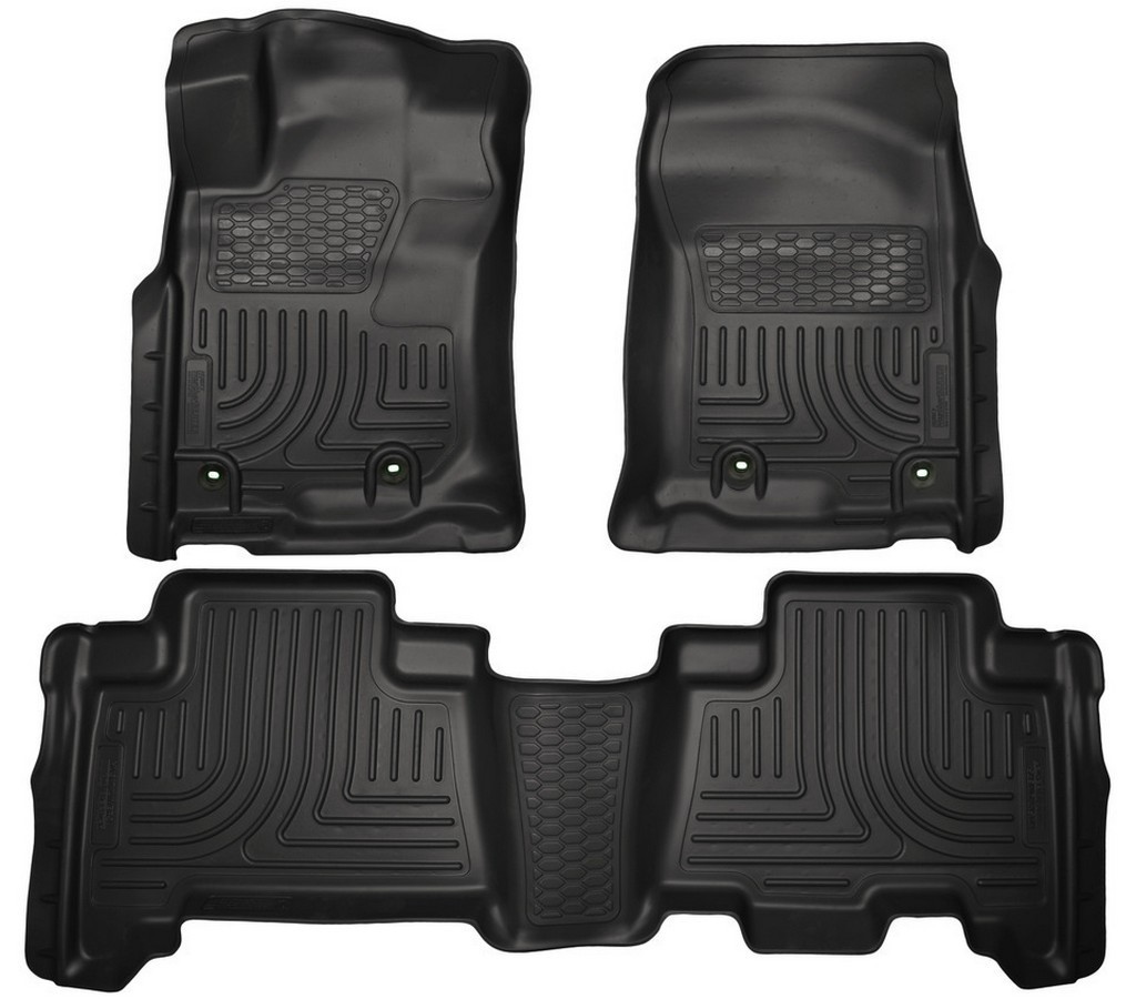 Husky WeatherBeater Floor Liners Toyota 4Runner 2013-2016 Front & 2nd Row