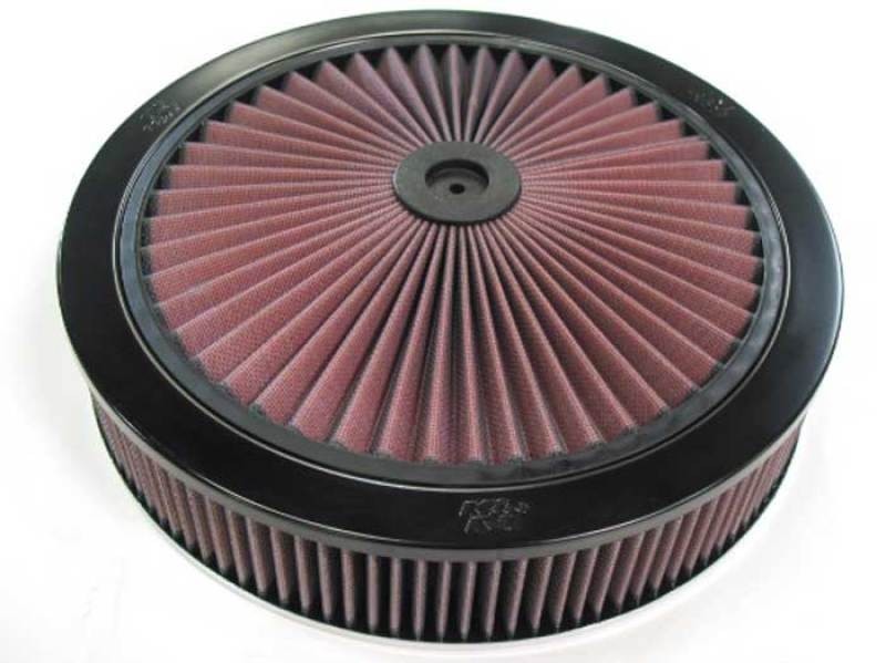 K&N 66-3040 X-Stream 14in Top Assembly Round Air Filter Red Cotton Gauze