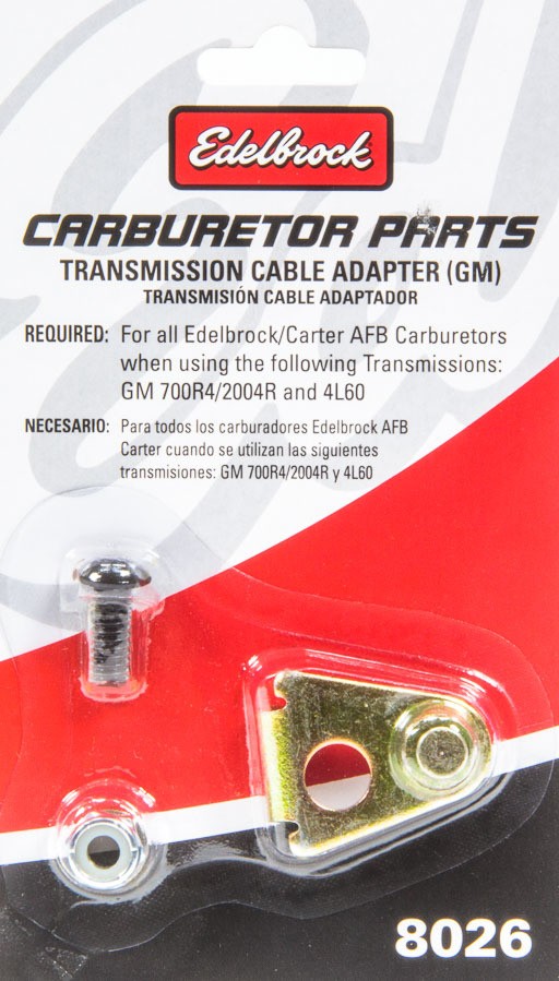 Edelbrock Kickdown Cable Bracket  700R4 / 200R4 Transmission Carburetor Linkage