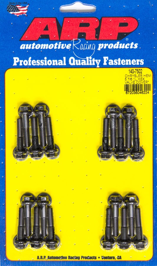 ARP Hemi Valve Cover Bolt Kit 30mm Chromoly for Mopar Gen III 5.7/6.1L Set of 20