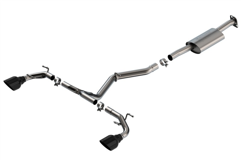 Borla S-Type Cat-Back Exhaust for Subaru BRZ Toyota GR86 2.4L Black Tips