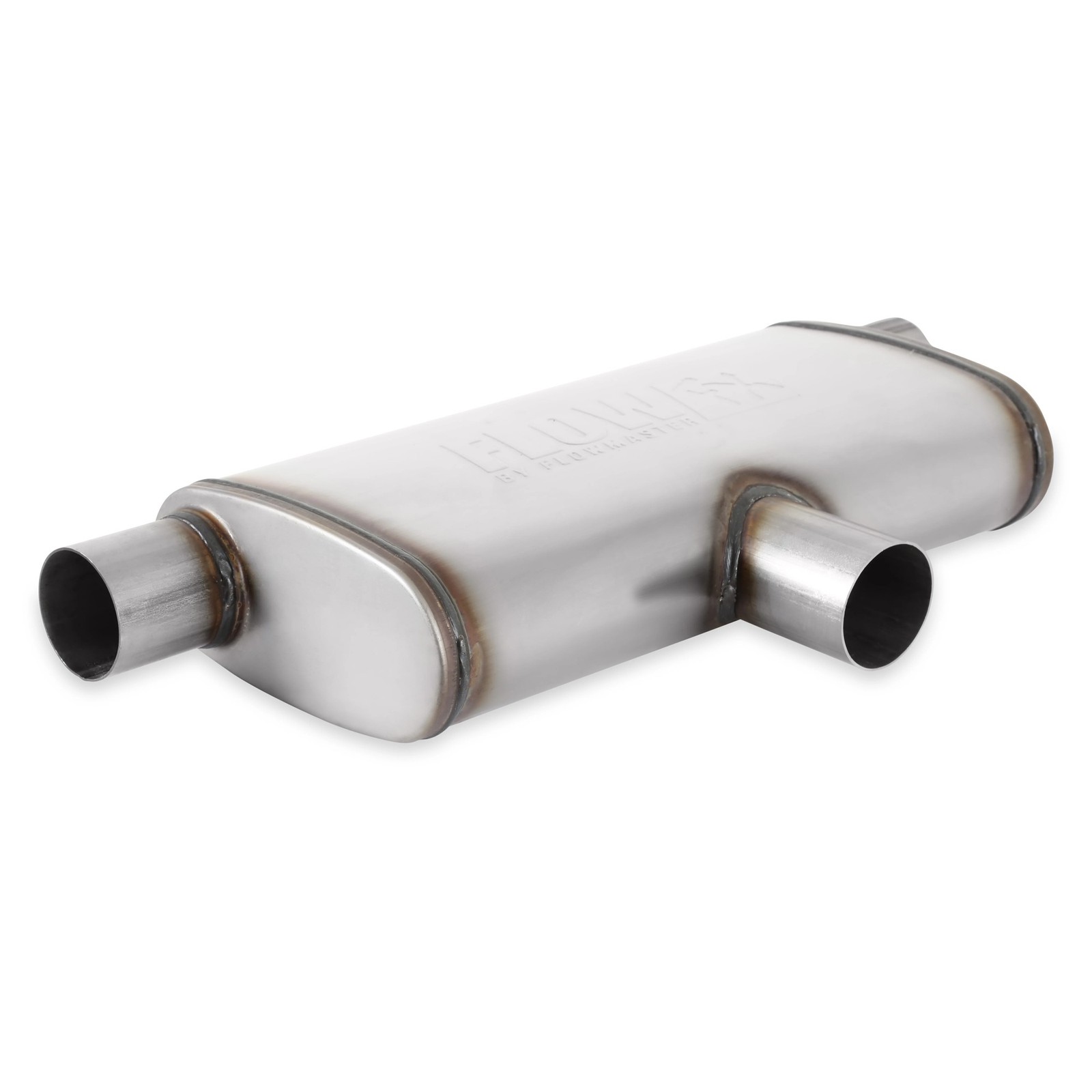 Flowmaster FlowFX Muffler 2.5in Inlet Dual 2.5in Outlet Stainless 72206