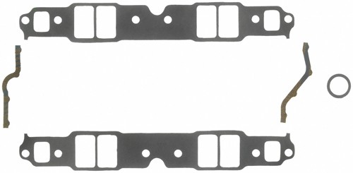 Fel-Pro Intake Manifold Gasket Kit 0.12in Rect Port for Small Block Chevy SBC