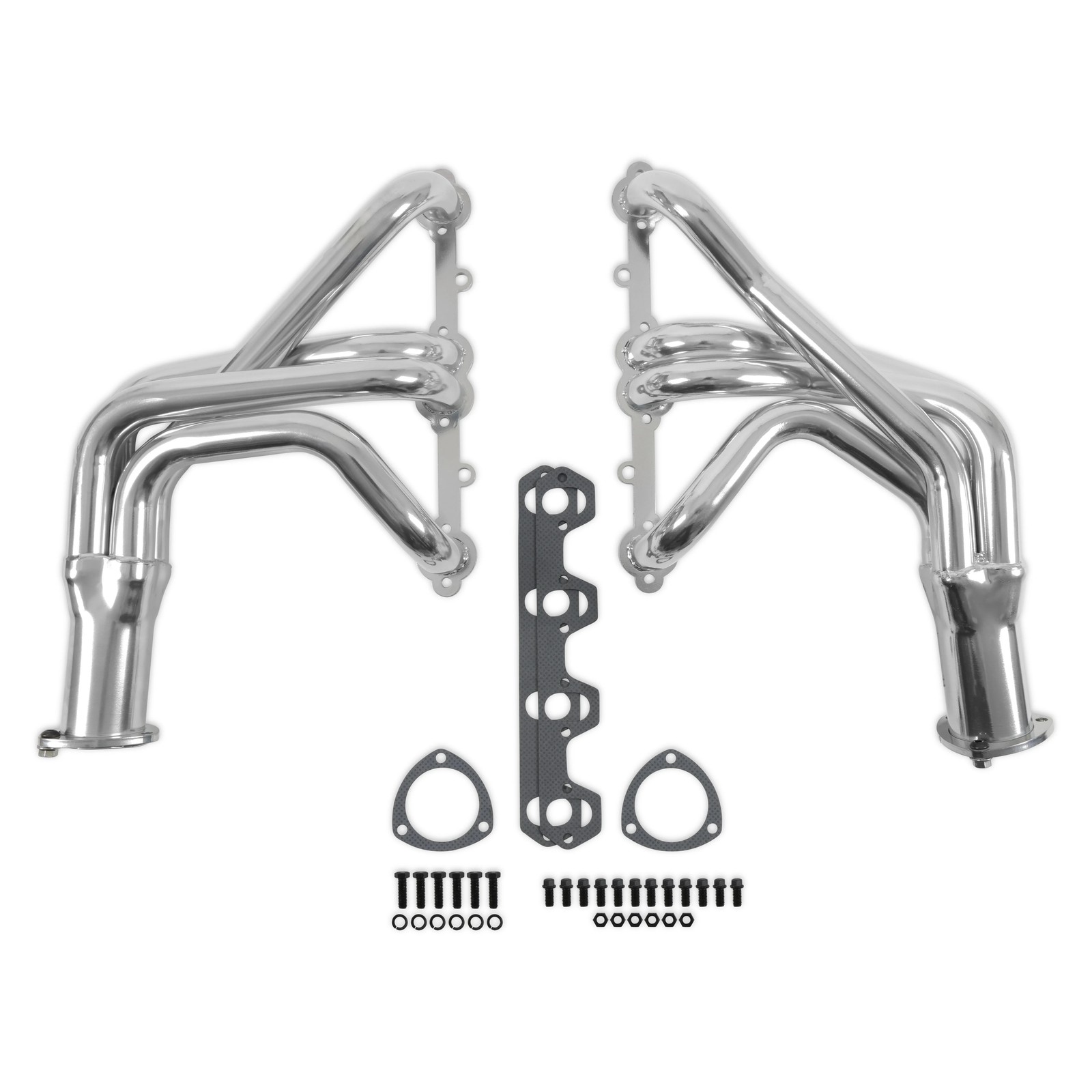 Flowtech Silver Ceramic Exhaust Headers Chevy Corvette 1963-1982 31106FLT