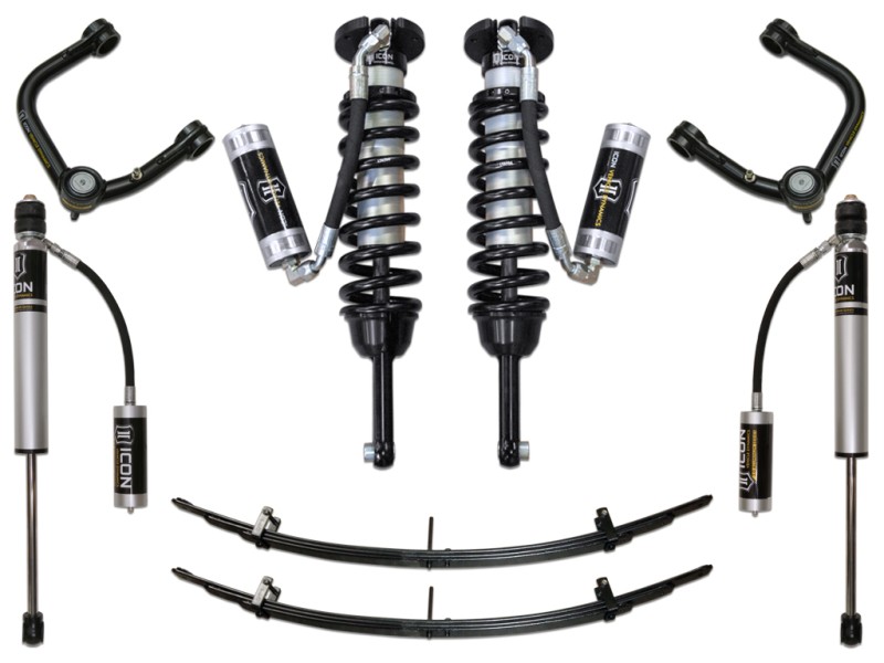 ICON Stage 4 Suspension System Tubular UCA For Toyota Tacoma 2005-2023 Lift Kit