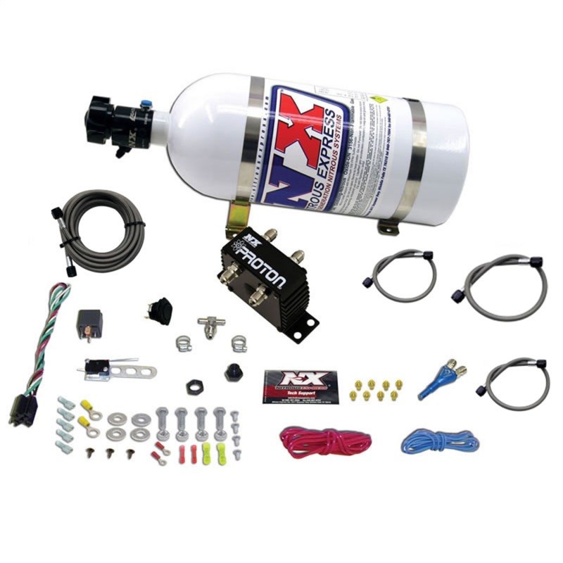 Nitrous Express Proton Plus EFI Nitrous Kit w/ 10lb Bottle  Universal EFI