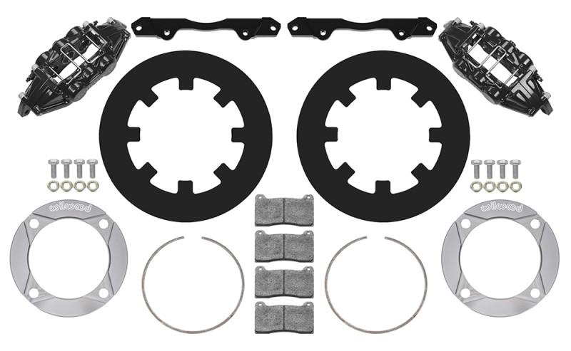 Wilwood Front Brake Kit Polaris RZR XP 1000 11.25in Black 140-16632