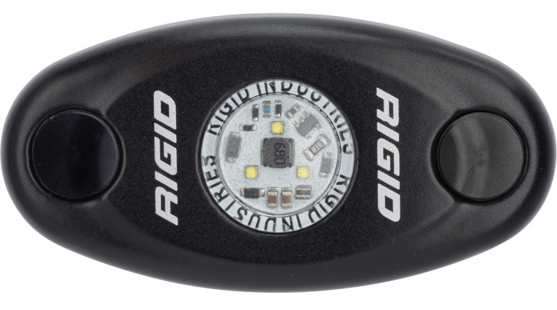 Rigid Industries A-Series LED Light Low Power Black Cool White