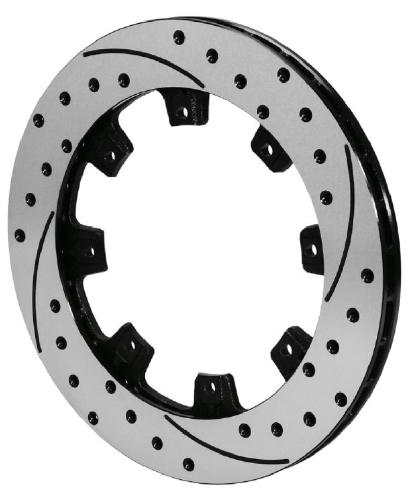 Wilwood SRP Drilled Performance Brake Rotor 12.19in Black Finish