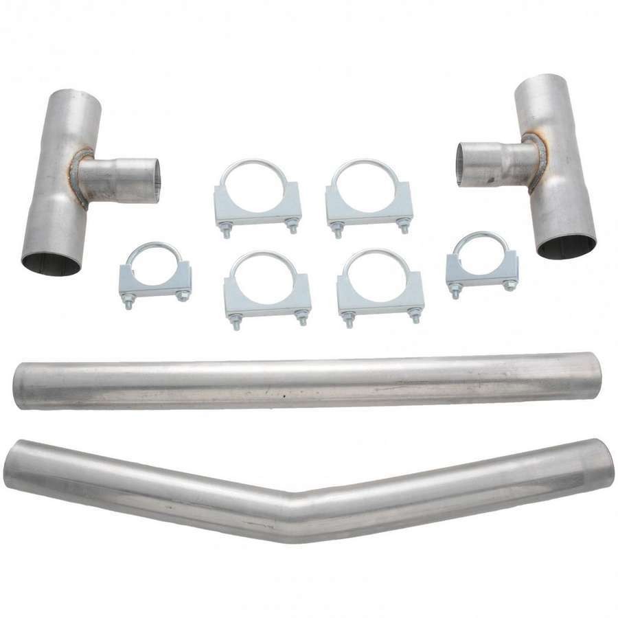 Flowmaster Balance Pipe Kit 2.5in Steel Exhaust H-Pipe