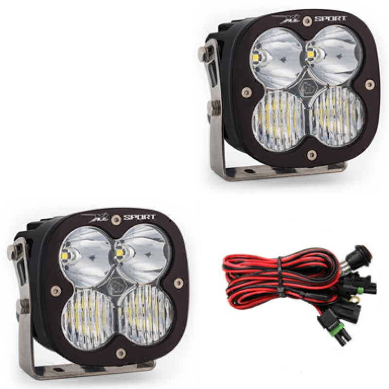 Baja Designs XL Sport LED Light Pods Driving Combo Pattern Pair Off-Road Lights