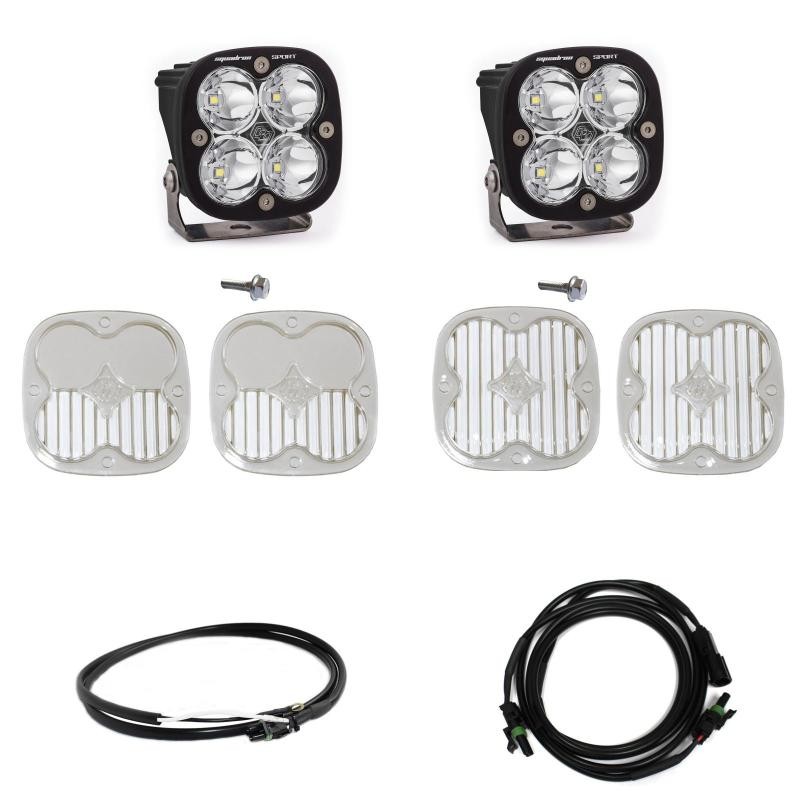 Baja Designs Ford Bronco A Pillar Light Kit For Squadron Sport Spot Upfitter