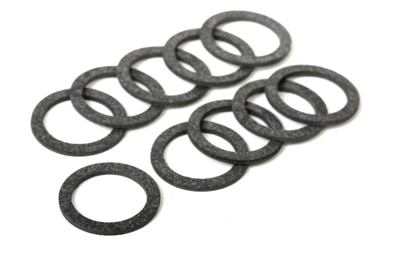 Holley Power Valve Gasket Composite Gaskets 0.75" ID Composite Black - Set of 10