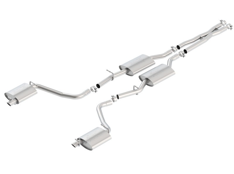 Borla ATAK Cat Back Exhaust System For Dodge Challenger V6 3.6L 2015-23