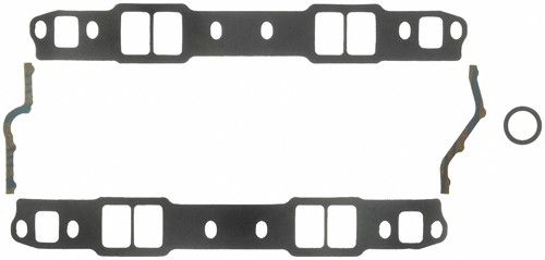 Fel-Pro Intake Manifold Gasket Rectangle Composite for Chevy S-Block V8 Engines
