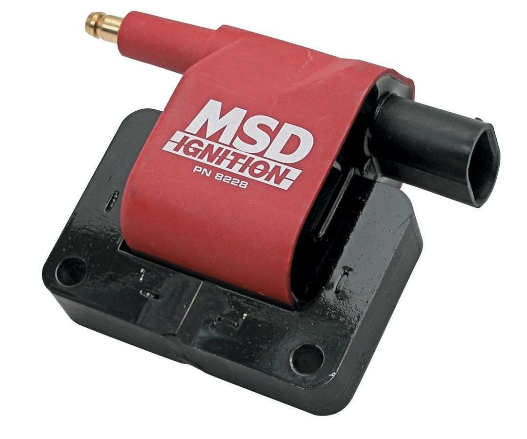 MSD Ignition Blaster Coil 40000V E-Core 2 Pin for Dodge MSD8228