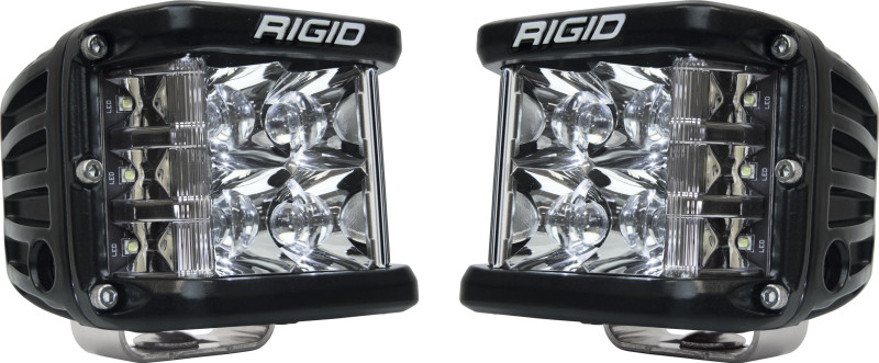 Rigid Industries D-SS PRO LED Dually Side Shooter Pod Light Black - Set of 2