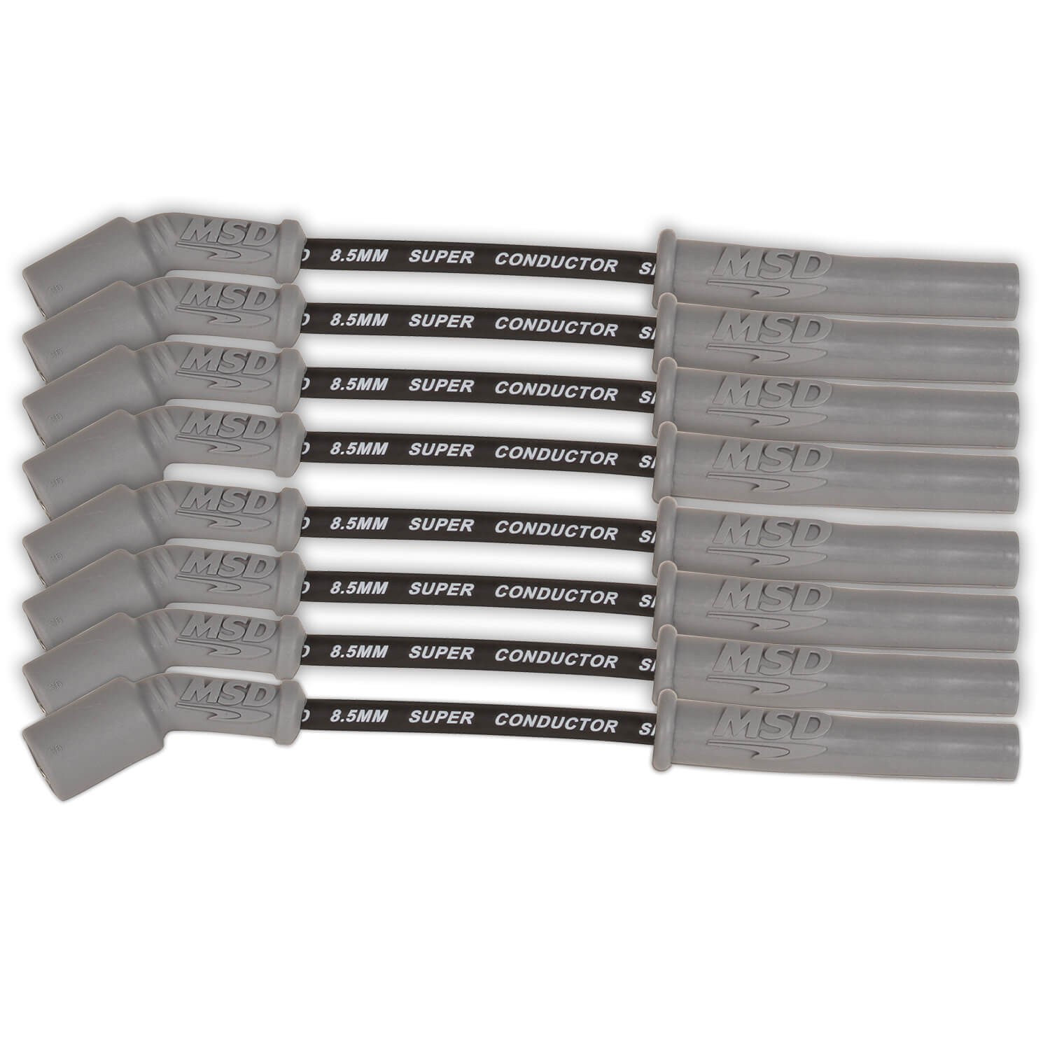 MSD 8.5mm Spark Plug Wire Set Black Super Conductor for GM LT1 Gen V 2014-Up Kit