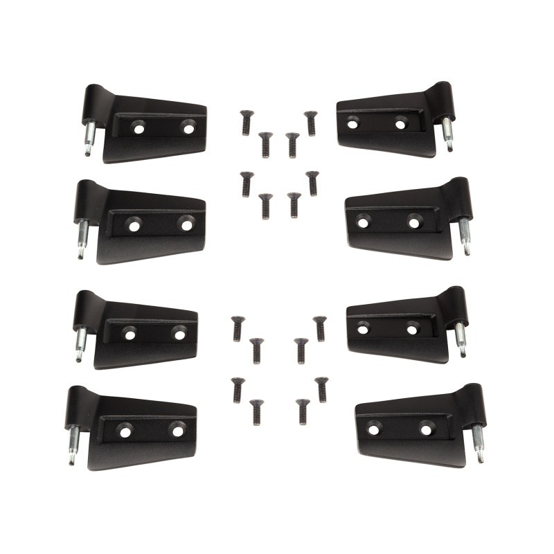 Rugged Ridge Door Hinge Kit for 2007-2018 Jeep Wrangler JK 4-Door