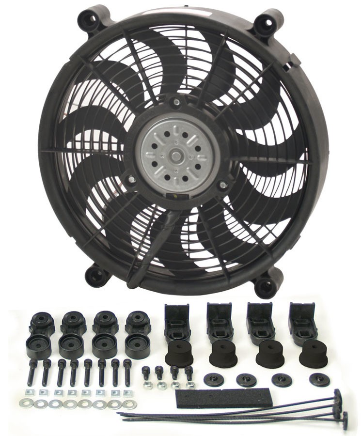 Derale 14in High Output Radiator Fan 16214 Efficient Cooling