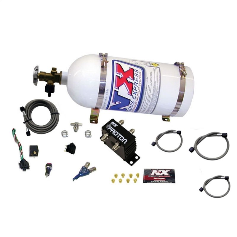 Nitrous Express Proton Nitrous Kit 10lb Bottle For EFI Vehicles Universal