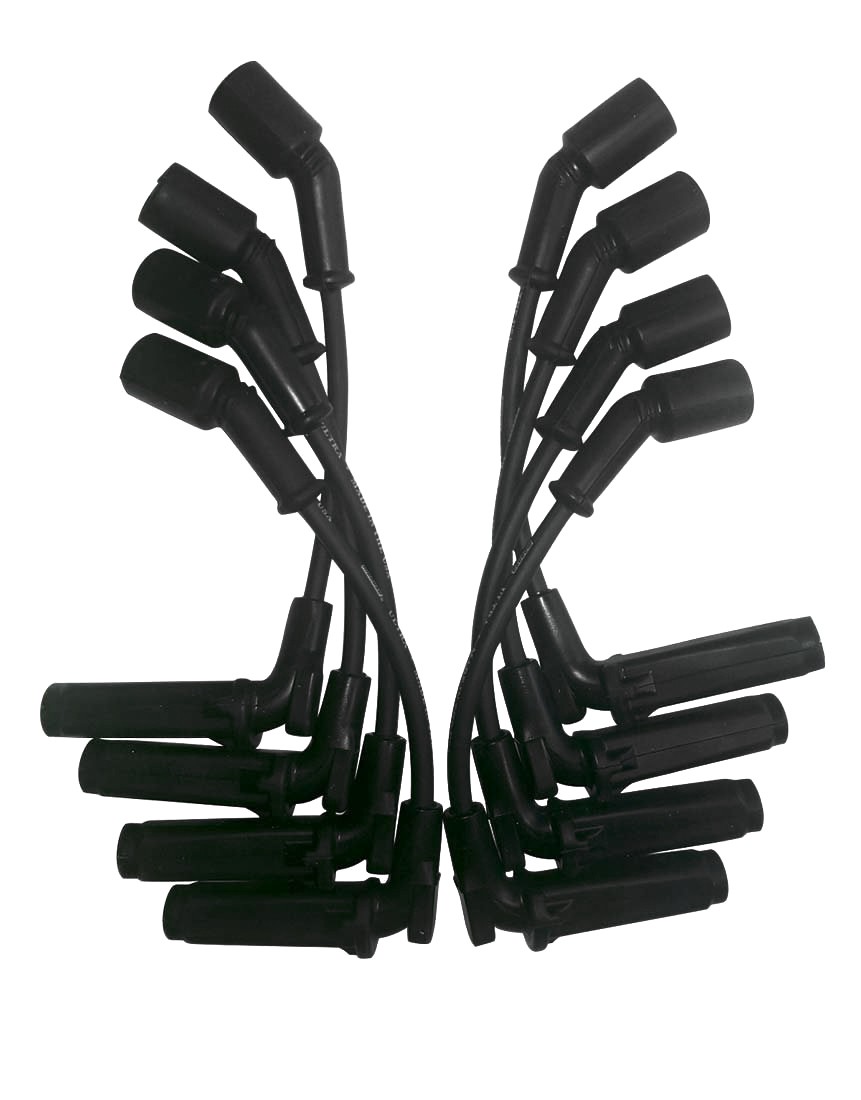 Moroso Ultra Spark Plug Wire Set GM LS Series 9.75 in Black