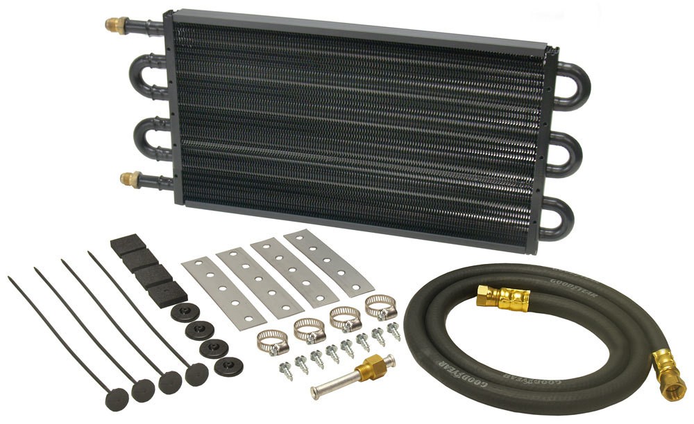 Derale 13303 18K HD Transmission Cooler 17.5x7.625x0.75 6AN Series 7000