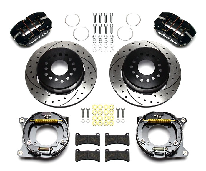Wilwood Dynapro Low-Profile Rear Brake Kit Corvette 1957-62 GM B-Body 1959-64