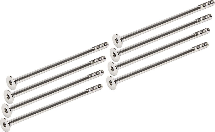 ALLSTAR Performance Valve Cover Bolt Kit for Small Block Chevy, Chrome Finish