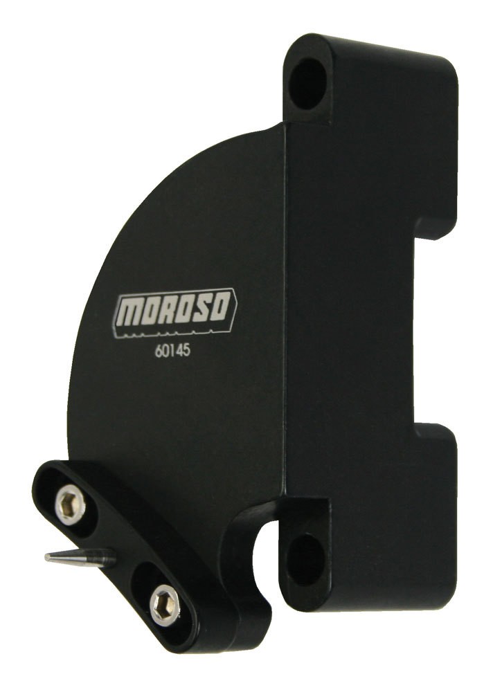 Moroso Timing Pointer 8" Harmonic Balancer Black Anodized for B-Block Chevrolet