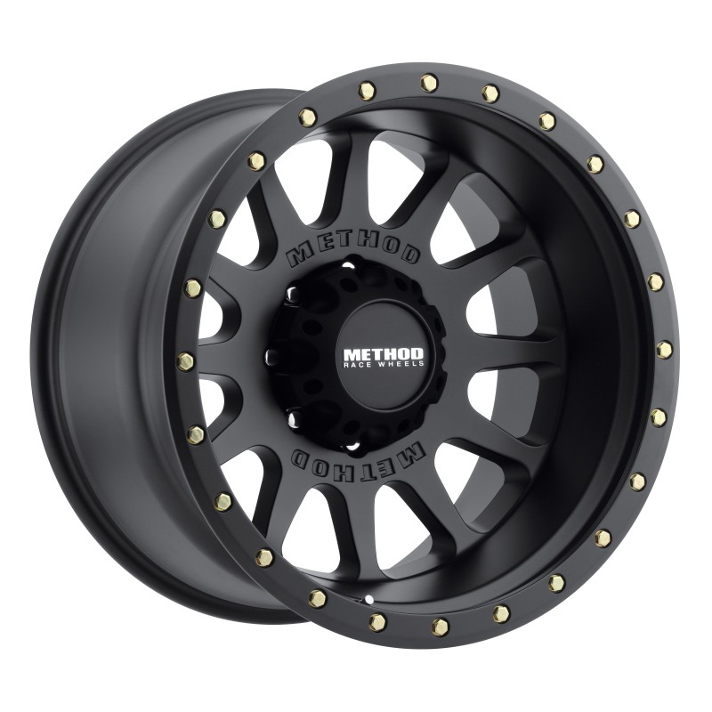 Method NV 20x10 Matte Black 12 Window Off-Road Wheel Aluminum for Trucks & SUVs