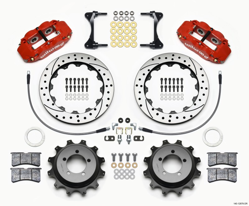 Wilwood Narrow Superlite 4R Rear Brake Kit Subaru Forester Impreza