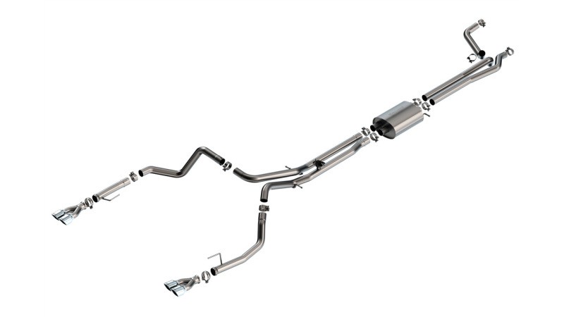 Borla S Type Cat Back Exhaust T-304 Steel for 2024-2025 Chevrolet Silverado 1500
