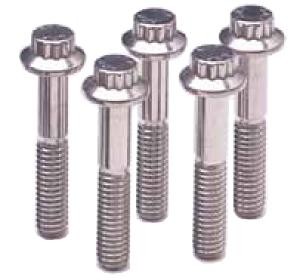 ARP M10 x 1.50 x 35mm 12-Point Bolts Kit Stainless Steel Set of 5 Polished