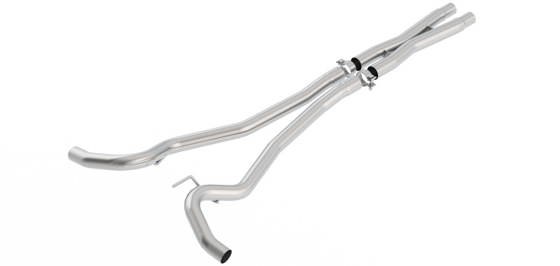 Borla X-Pipe Mid Performance Round Pipes for 2015-2023 Ford Mustang GT 5.0L V8