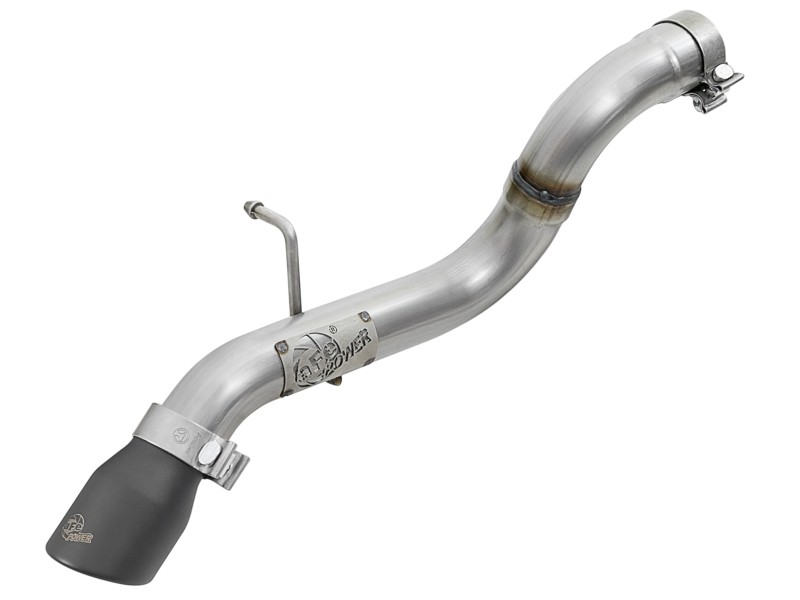 aFe MACH Force-Xp Axle-Back Exhaust Black Tip Steel for 2018-2025 Jeep Wrangler