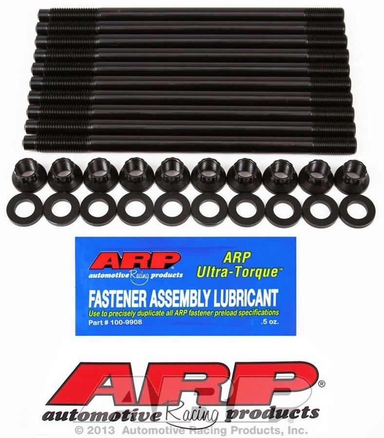 ARP 10mm x 1.5 x 100mm Bolt Kit - 12pt Chromoly Set of 5, Black Oxide