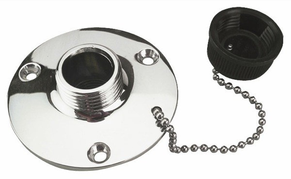 CHROME BRASS FRESH WATER OUTLT